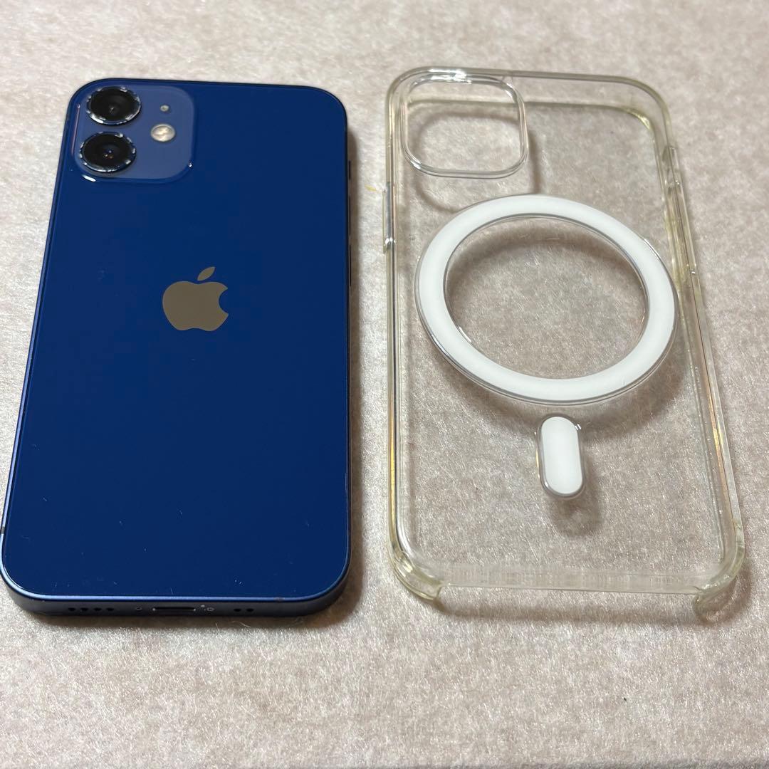 iPhone12 mini 青 64GB SIMフリー 正規バッテリー交換済 - メルカリ
