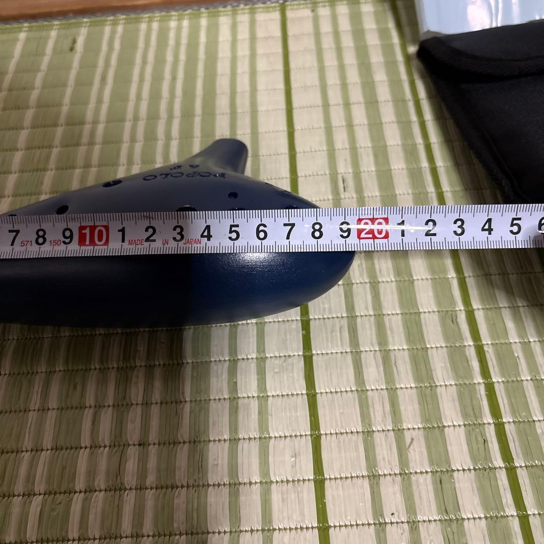 POPOLO ポポロ AF ネイビー　ブルー オカリナ　ポポロ　アルトF 楽器