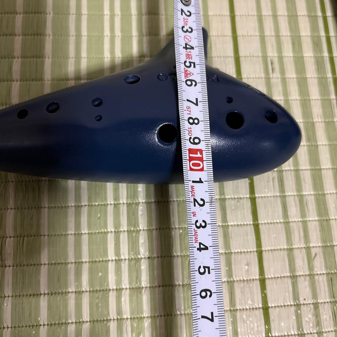 POPOLO ポポロ AF ネイビー　ブルー オカリナ　ポポロ　アルトF 楽器