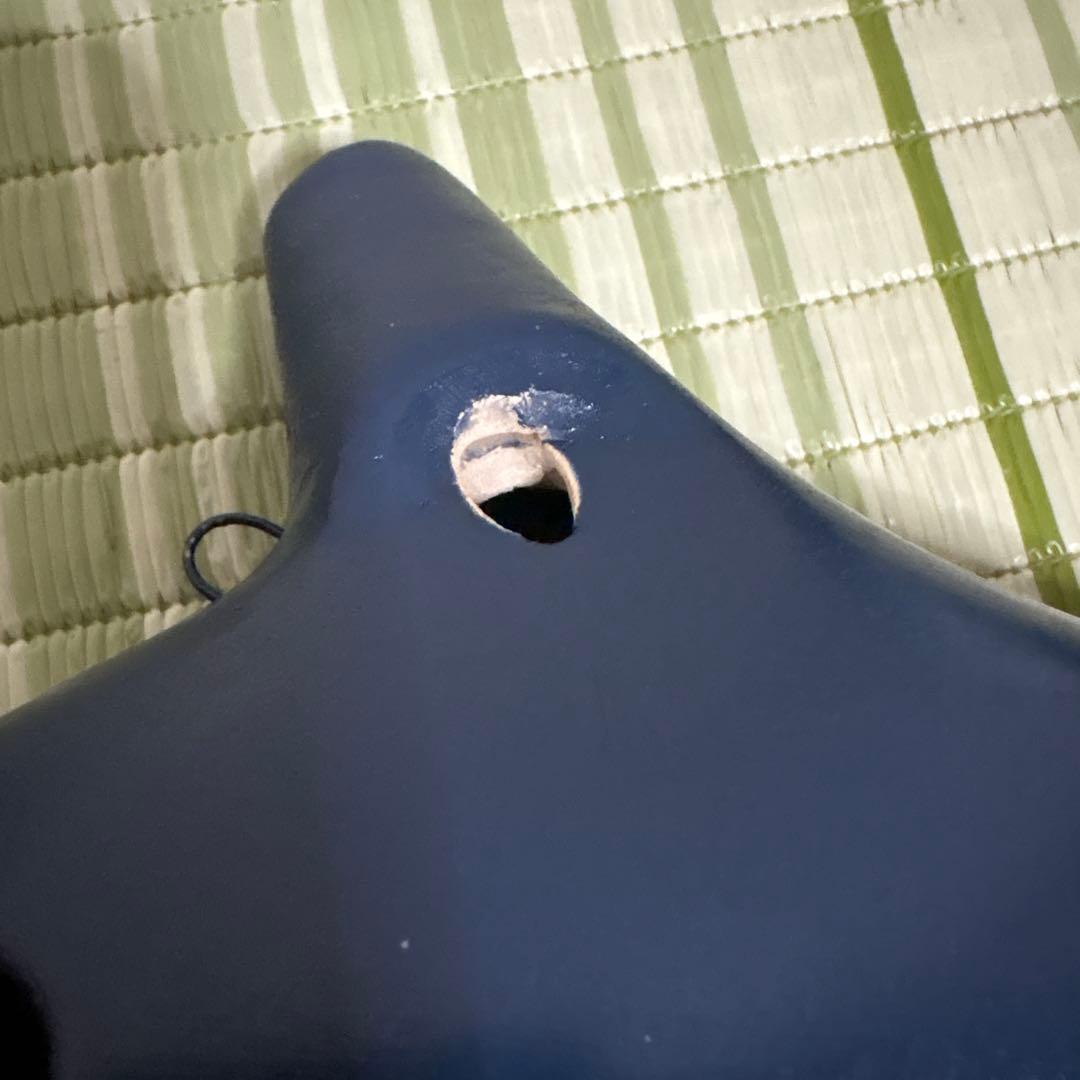 POPOLO ポポロ AF ネイビー　ブルー オカリナ　ポポロ　アルトF 楽器