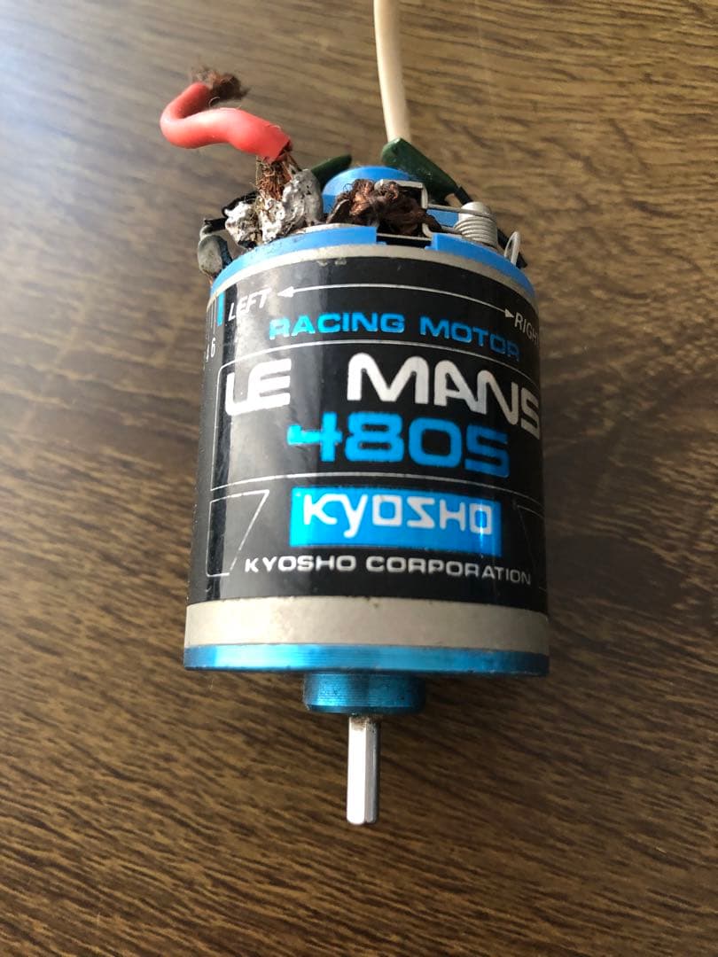 KYOSHO 480 ブラシモーター 約40年前のモーターです。