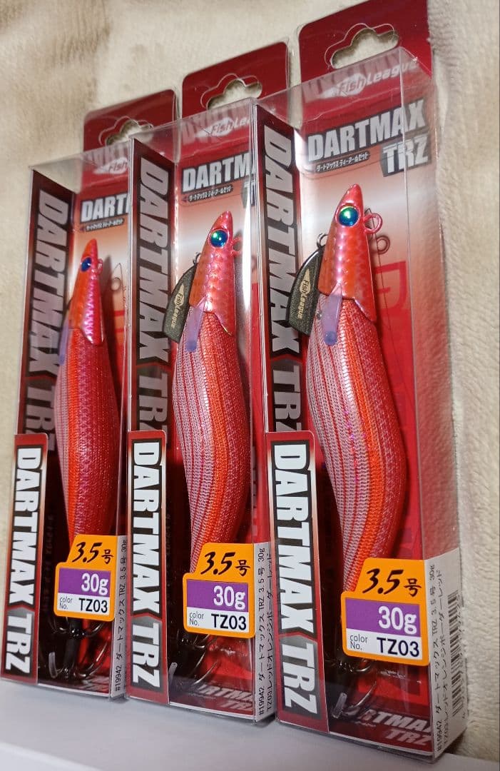 ダートマックス TRZ 3.5号 30g レッドオレンジボーダーレッド