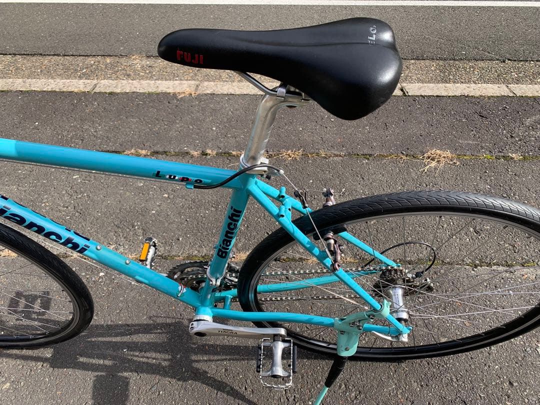 【即乘】送料無料BianchiロードバイクLupo SHIMANO3X9S27速