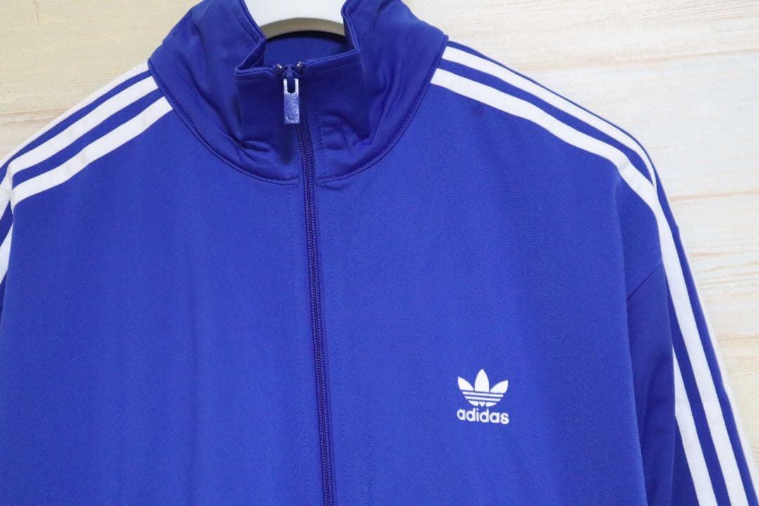 新品 2XL adidas アディダス ファイヤーバード トラックトップ　青
