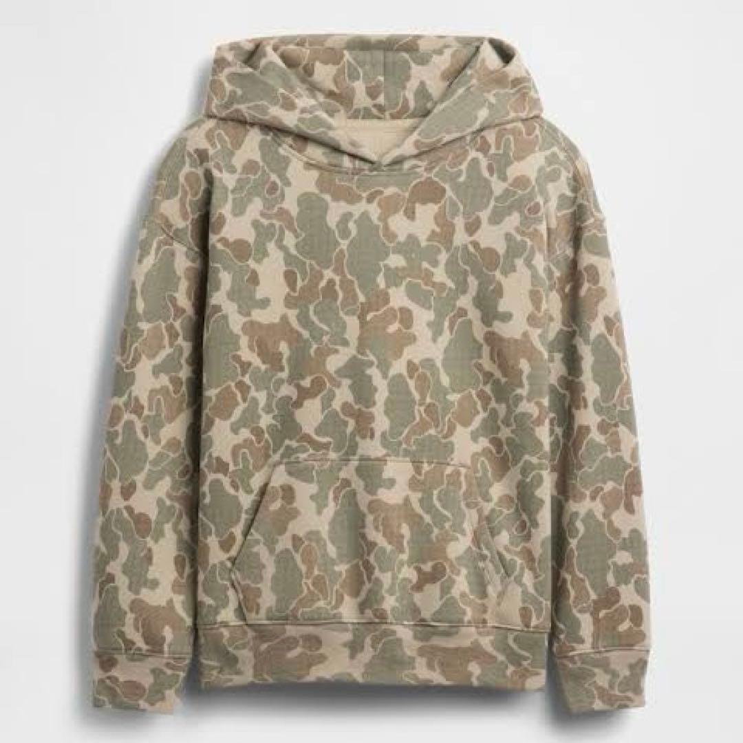 Fujiくん着用 GAP 迷彩 パーカー 短丈 Mサイズ相当