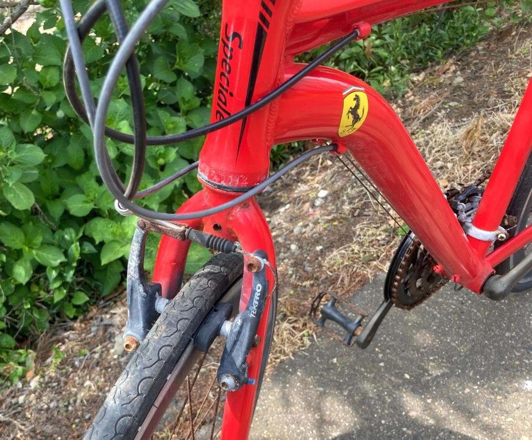 ジャンク：引取り限定】フェラーリ C7021ALTA クロスバイク
