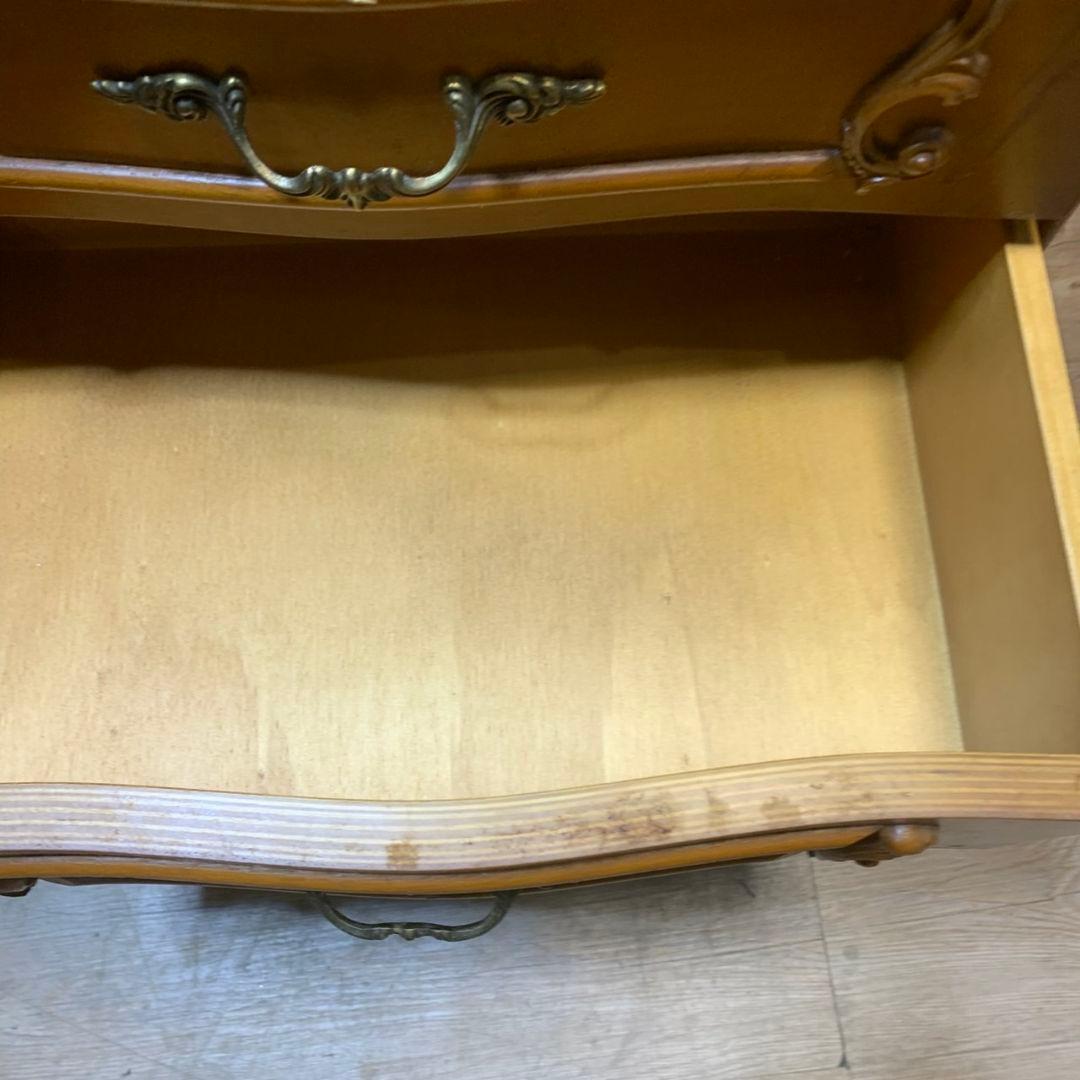 I080\" 現状品 たのメル便エリア 送料無料 アンティーク リビングチェスト