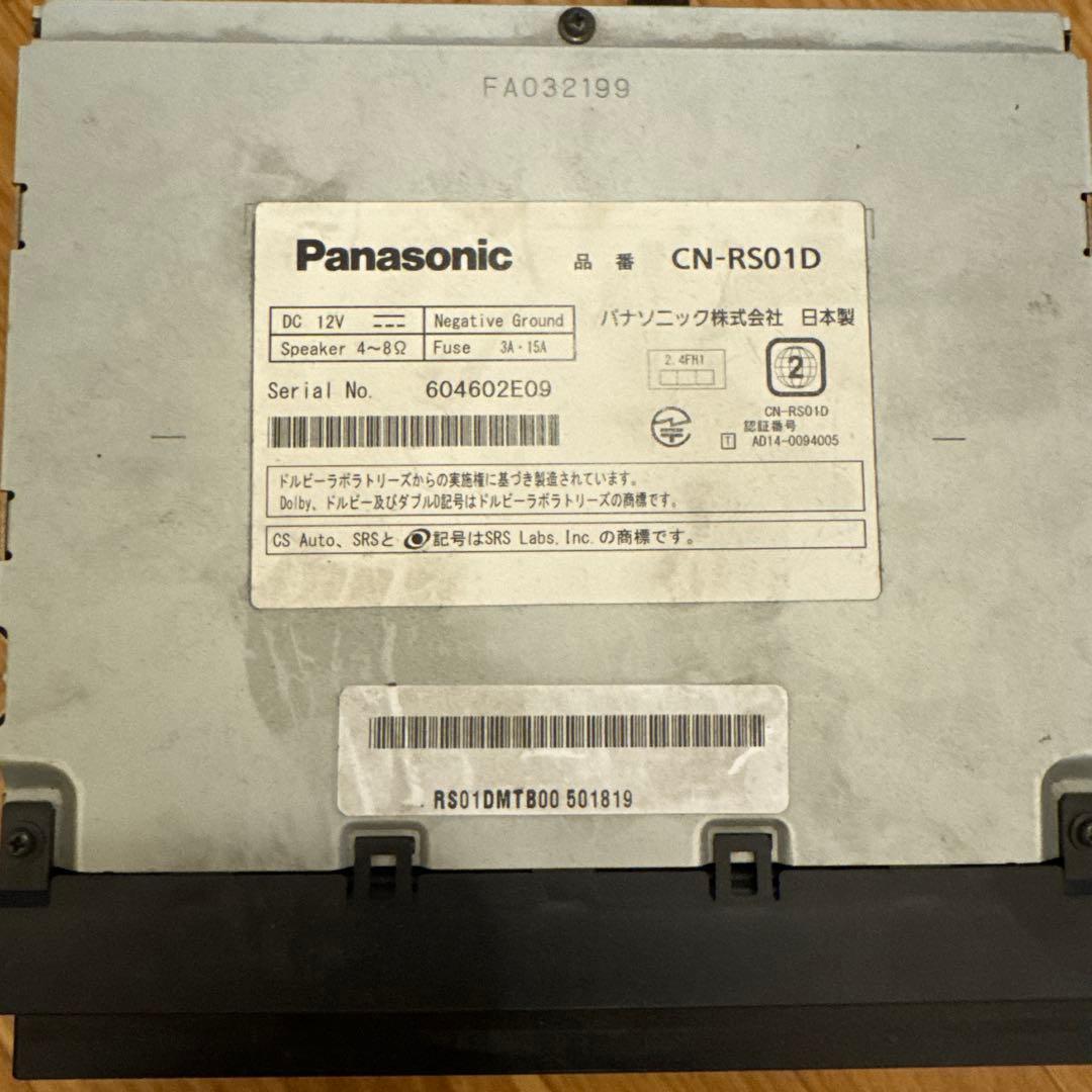 Panasonic CN-RS01D カーナビ