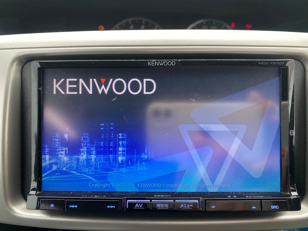KENWOOD 2012年製 MDV-737DT メモリーナビ - メルカリ