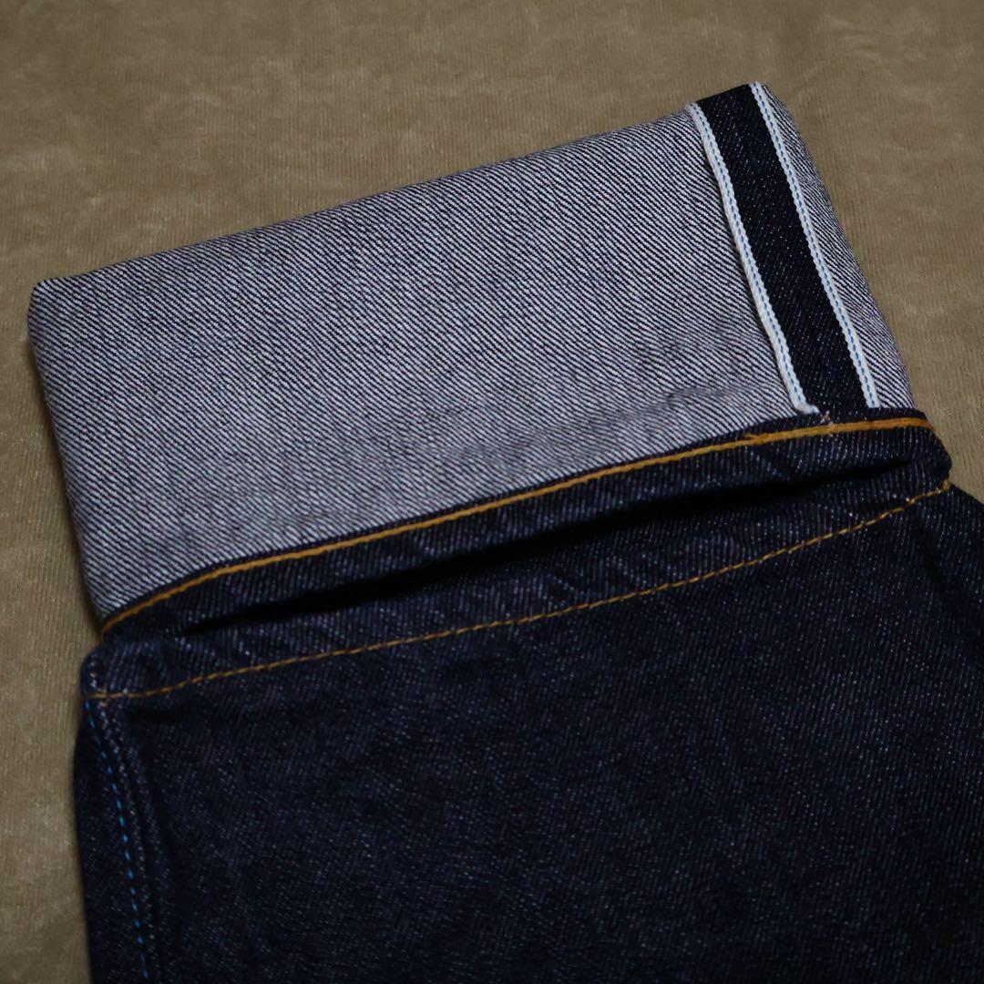 ジャパンブルー 14oz ジンバブエ×メンフィス綿 青耳デニム w36