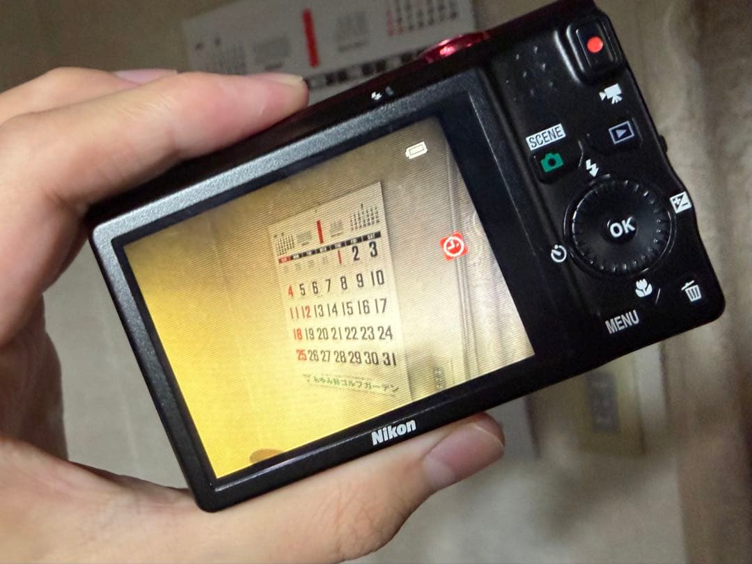 (美品)Nikon COOLPIX S6200 レッド