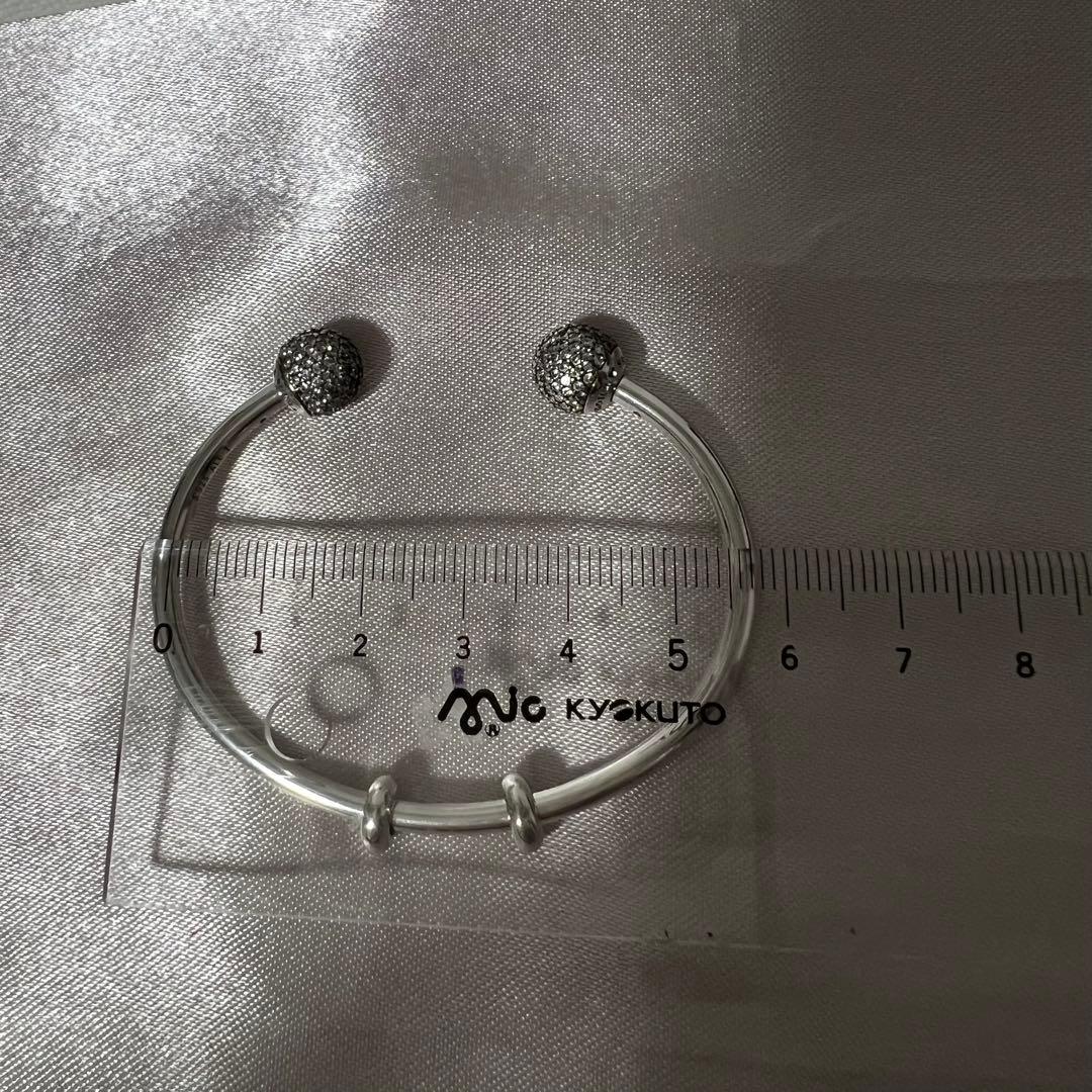 パンドラ　オプーンバングル　パヴェブレスレット