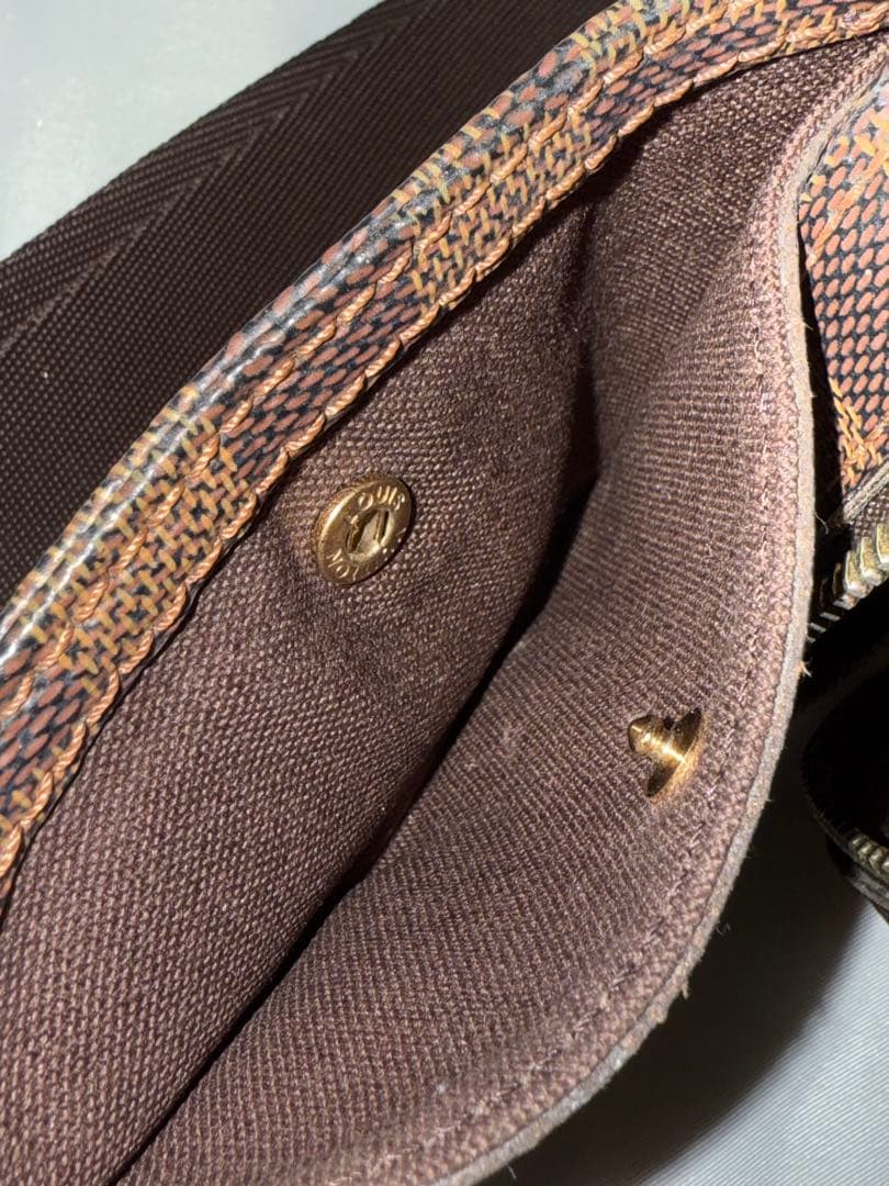 ルイヴィトン ダミエ ジェロニモス N51994 ボディバッグ ウエストポーチ