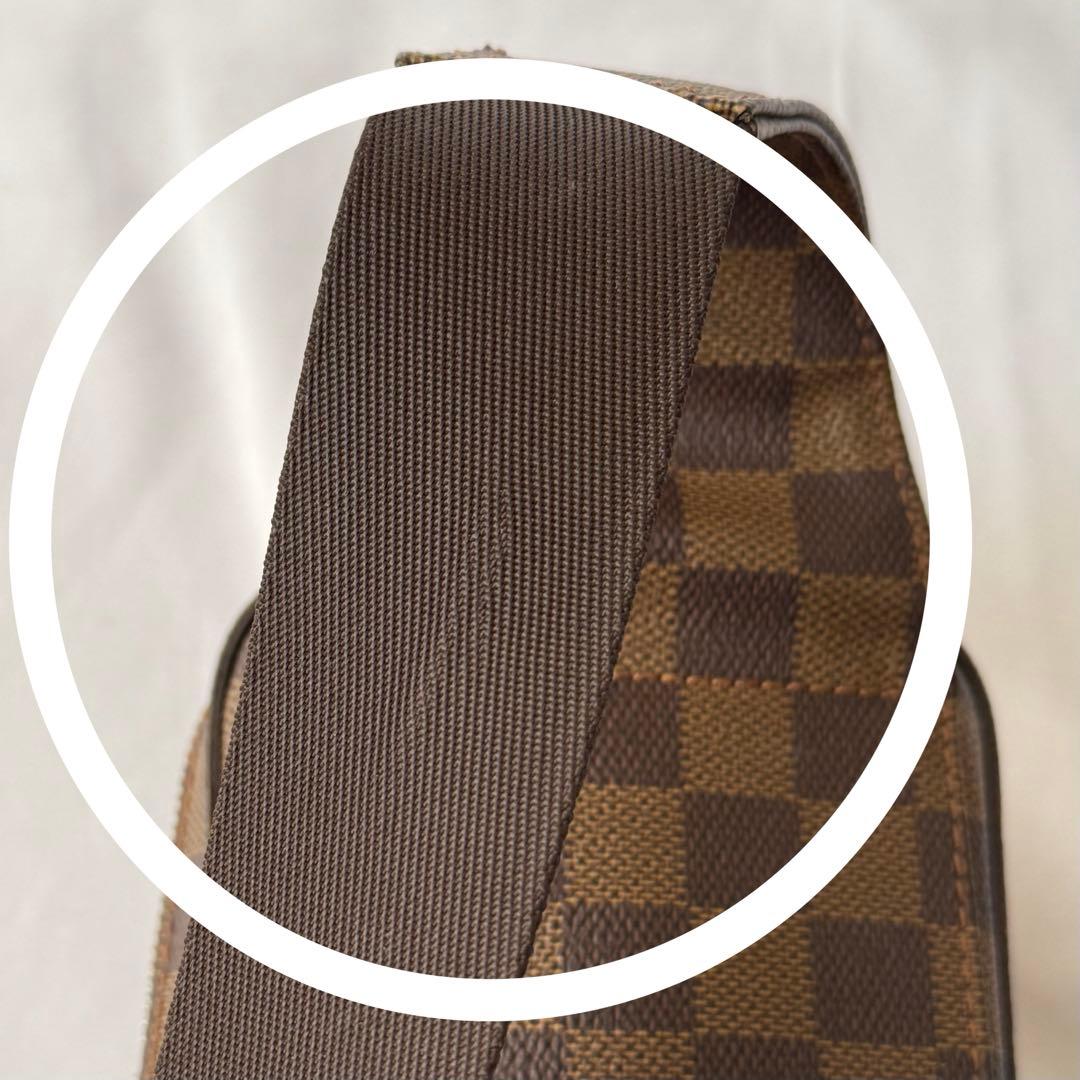 ルイヴィトン ダミエ ジェロニモス N51994 ボディバッグ ウエストポーチ