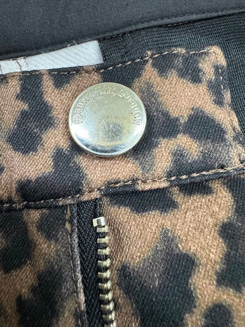 ダンスウィズドラゴン　ヒョウ柄ジャケットとパンツセット　3