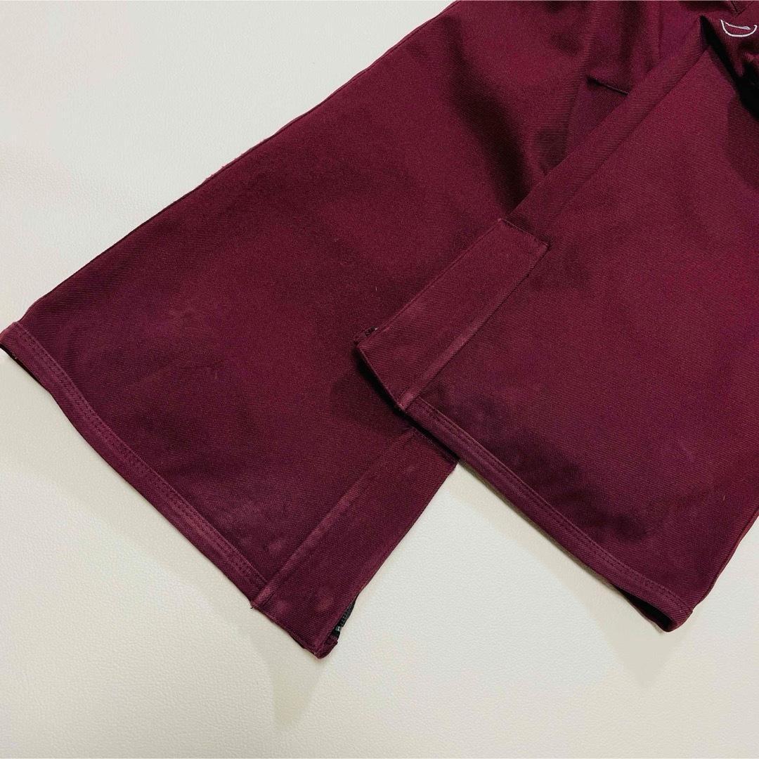 6673【美品】ボルコム　パンツ　無地　レディース　スノボウェア　ボルドー