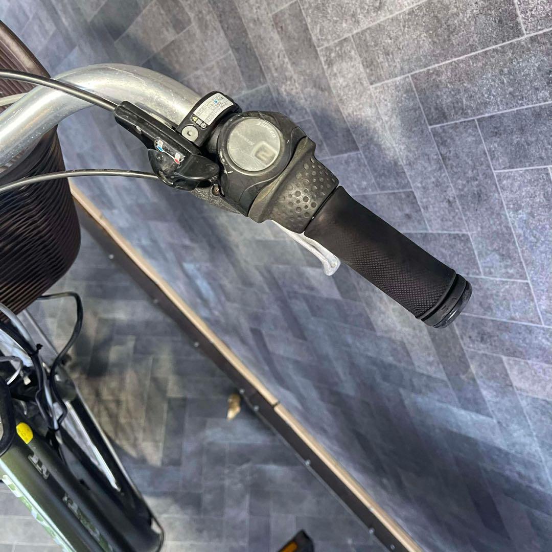 送料無料条件付電動アシスト自転車 26インチHYDEE.II バッテリー8.7