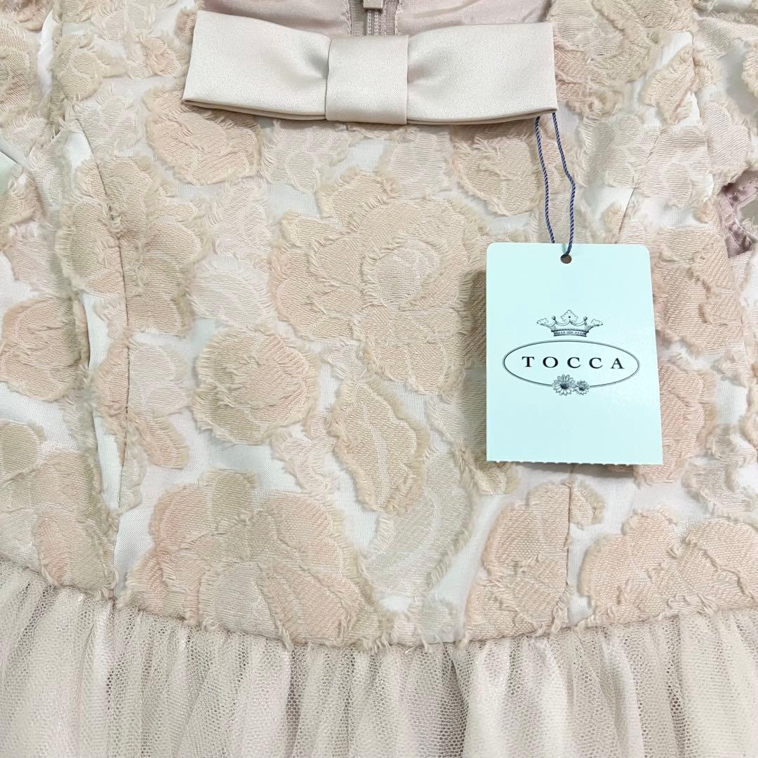 【新品未使用】TOCCA★リボン チュールドレス100cm