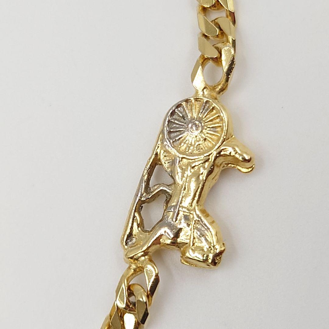 CELINE ブレスレット ヴィンテージ 馬車 ゴールド レディース セリーヌ