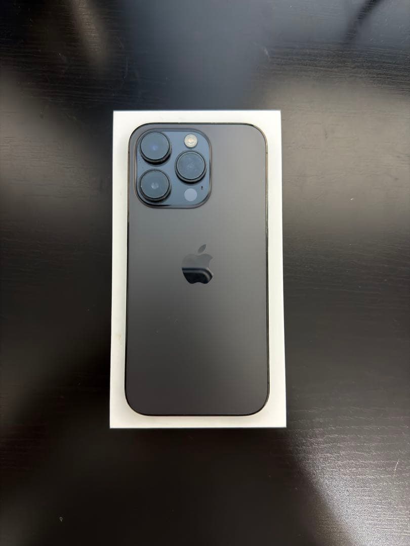 美品　iPhone 14 Pro ブラック128GB SIMフリー apple