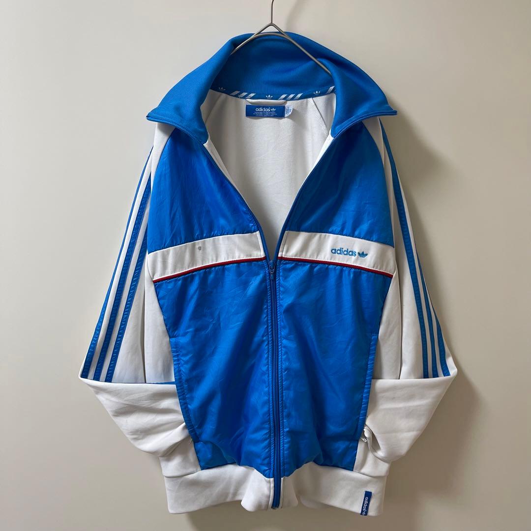 L90s】あのちゃんアディダス刺繍トラックジャケット古着ジャージ ゆる