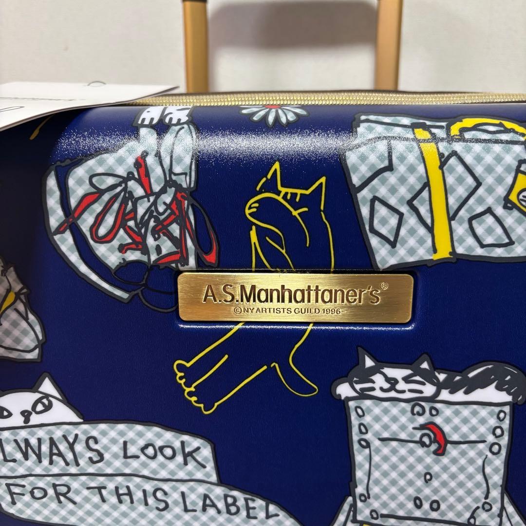 ￼最終価格【未使用】マンハッタナーズ　スーツケース　キャリーケース　カート