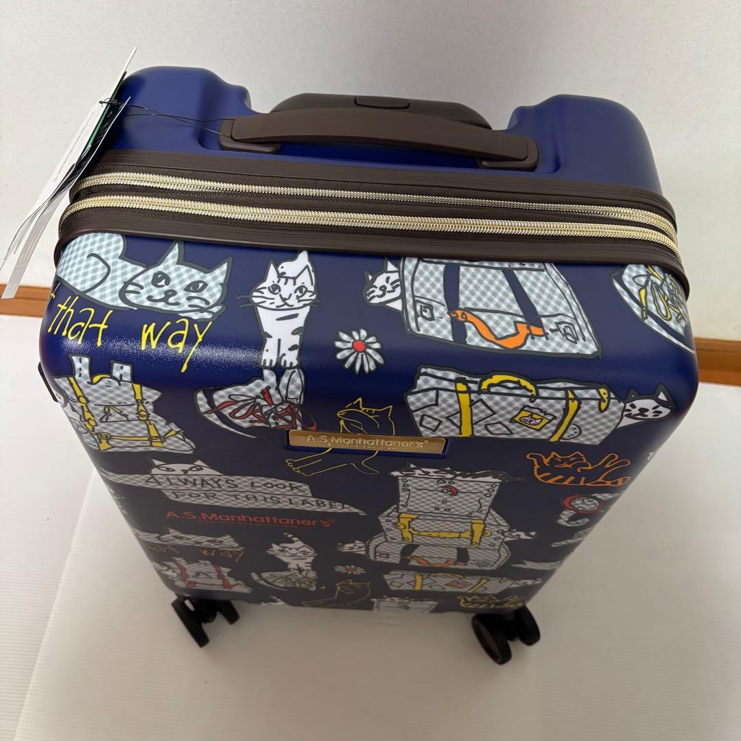 ￼最終価格【未使用】マンハッタナーズ　スーツケース　キャリーケース　カート