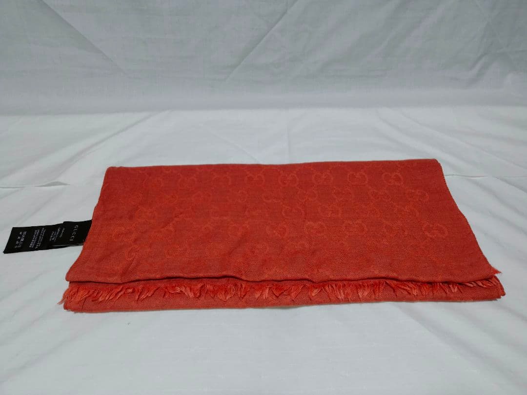 超美品 グッチ GUCCI ストール ショール マフラー