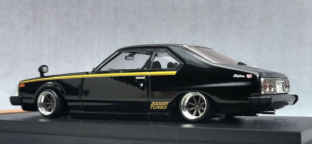 1/43　スカイライン改　ジャパン2Dr　ワタナベ　ホイール　アルミ製　深リム