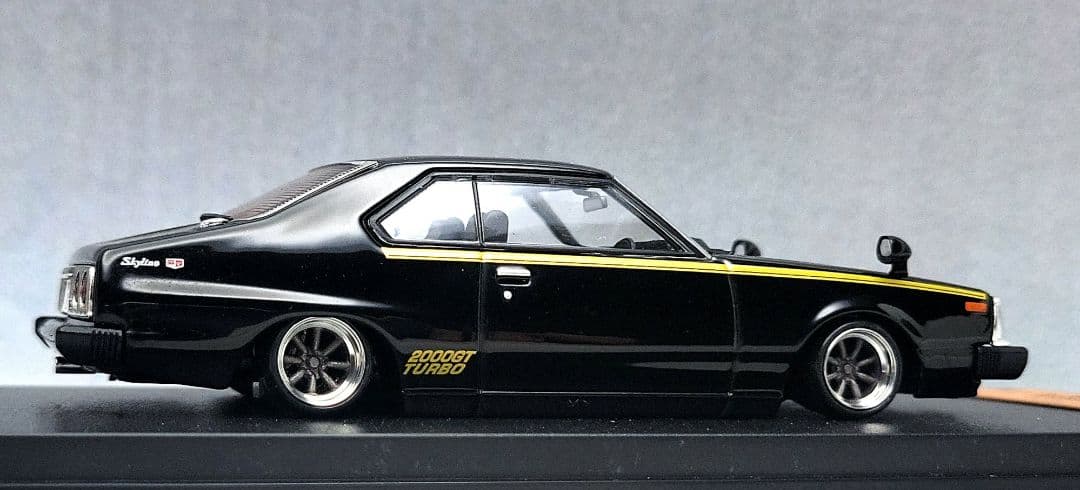 1/43　スカイライン改　ジャパン2Dr　ワタナベ　ホイール　アルミ製　深リム