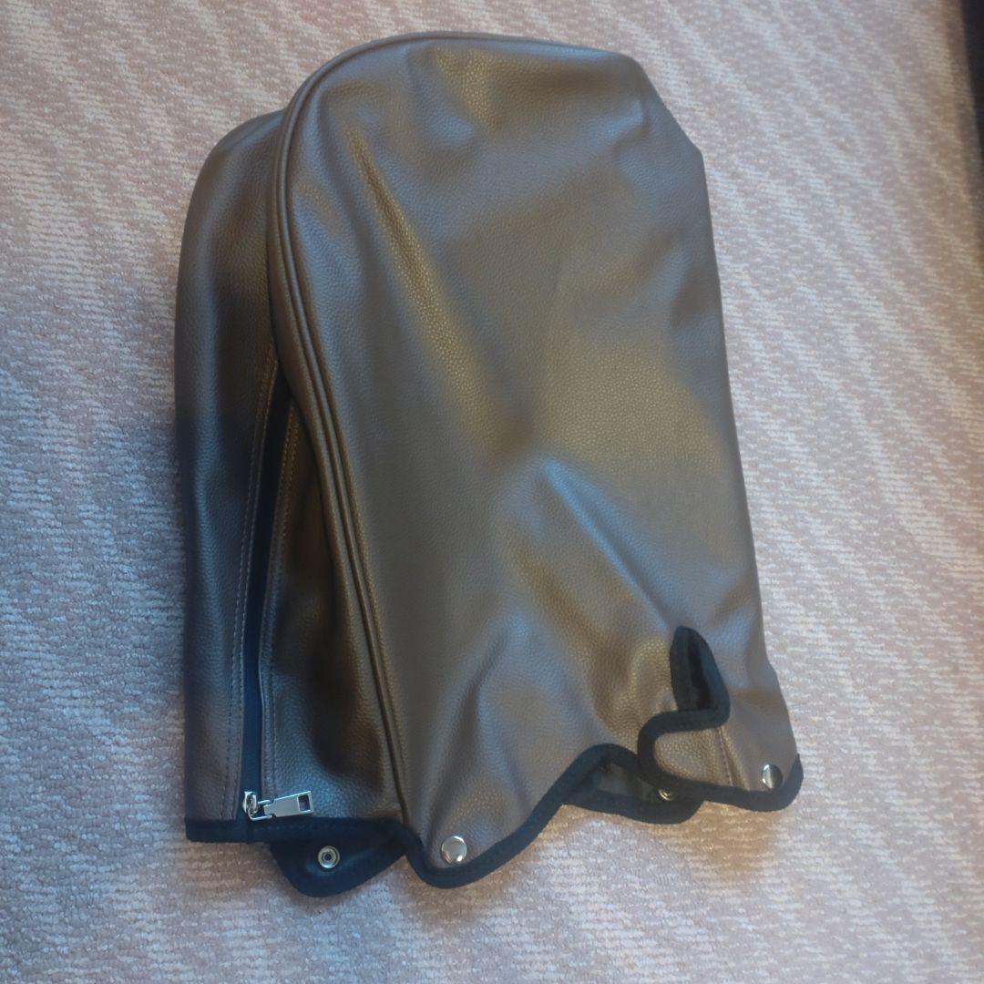 1piu1uguale3 　キャディバック　ブラウン　【破れ修正済】