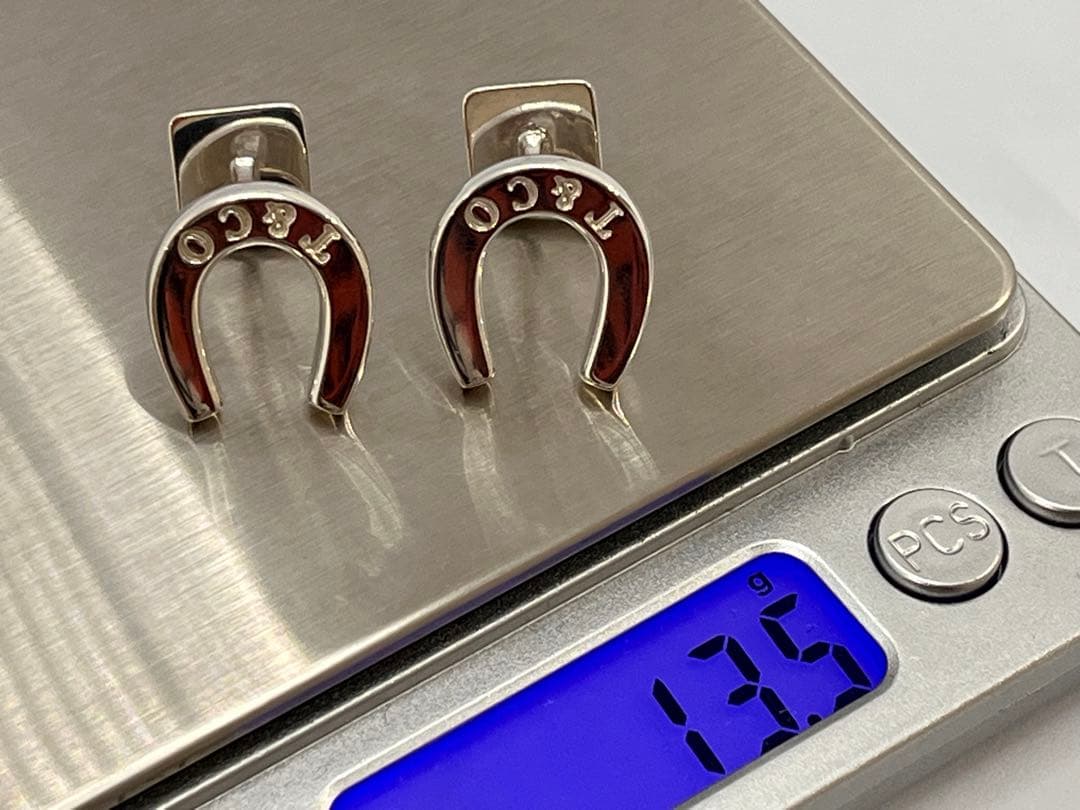 c753 ティファニー 希少 美品 ホースシュー カフリンクス 925 蹄鉄 蹄