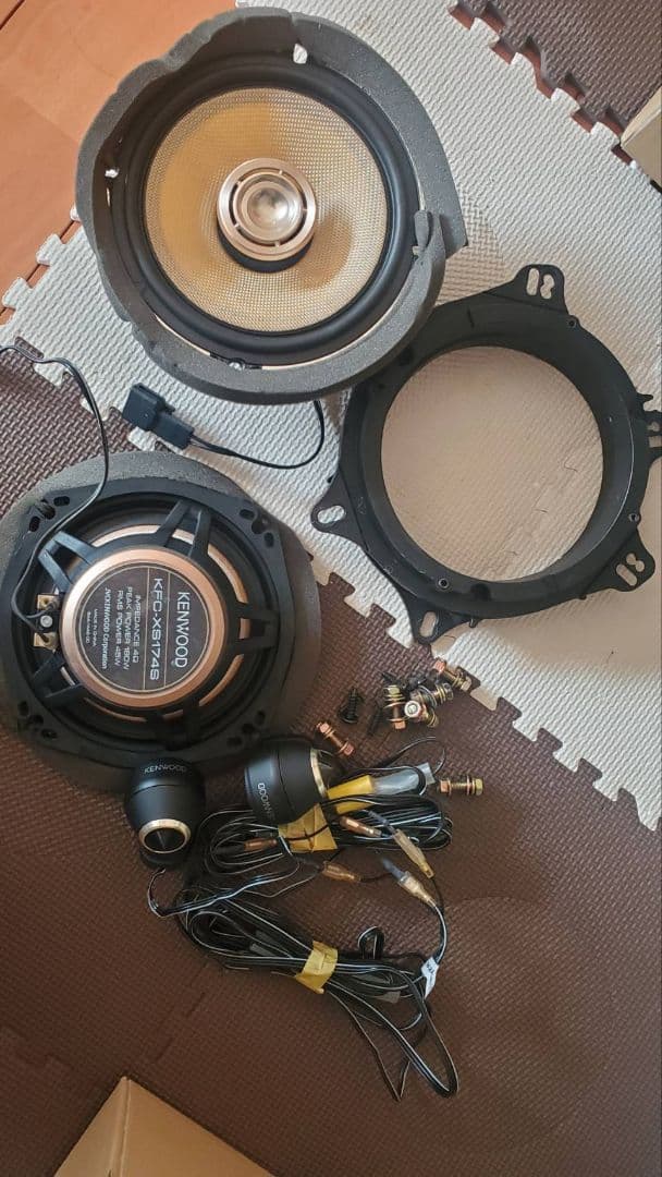 2個セットKENWOODナビMDV-M907HDF KENWOOD　XS174S