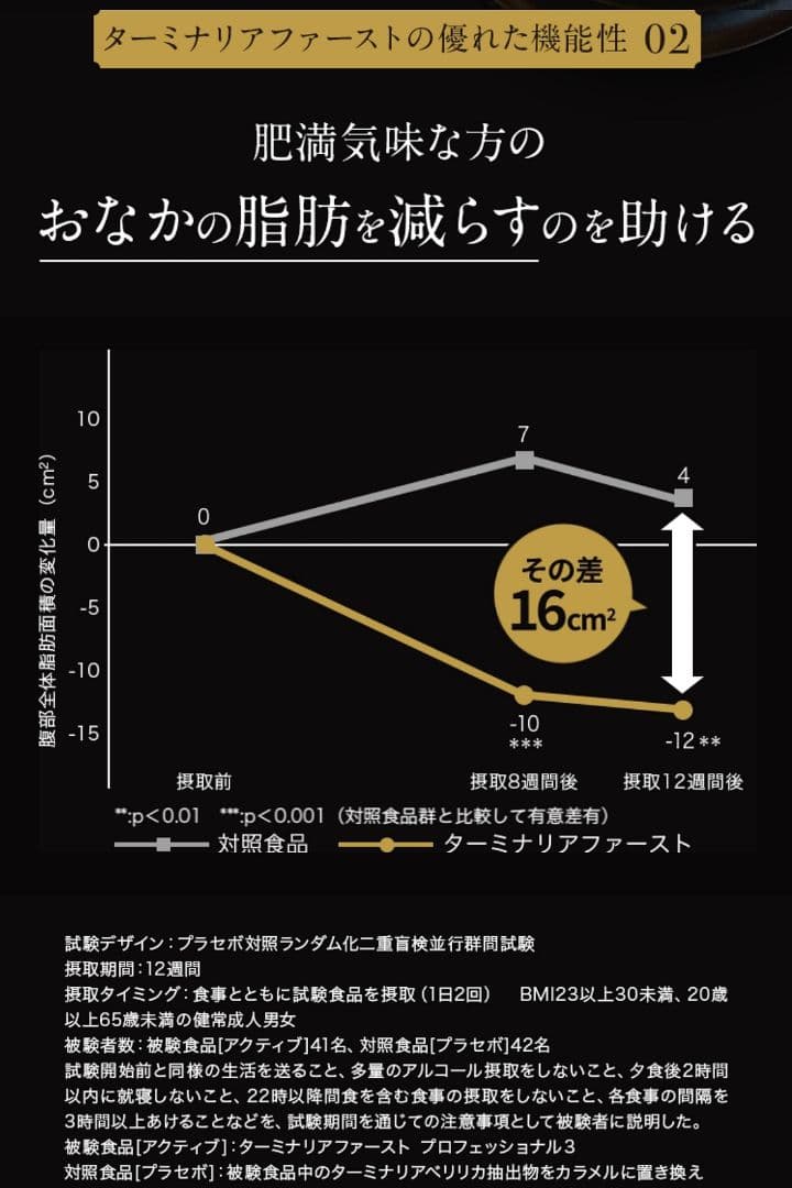 ビタブリッドジャパン ターミナリアファースト 120粒 3袋 ケース付新品未開封