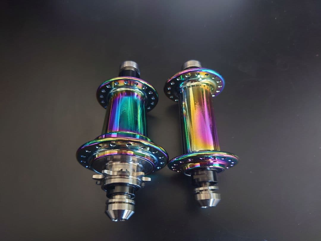 BMXハブセット　チタンパーツ　LHD