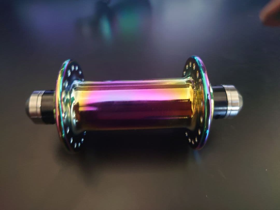 BMXハブセット　チタンパーツ　LHD