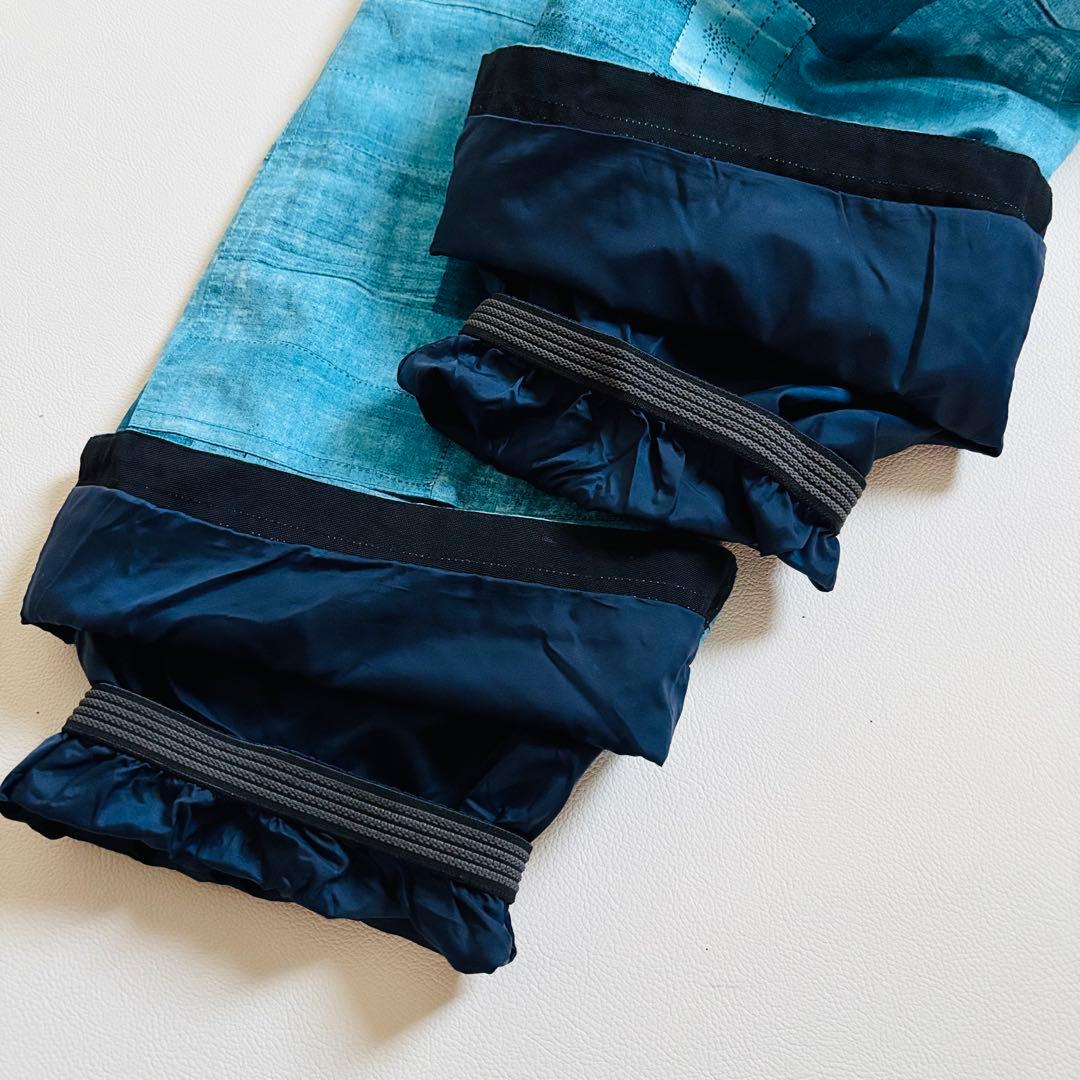 2452【美品】バートン ゴアテックス ビブパンツ スノボウェア つなぎ ブルー