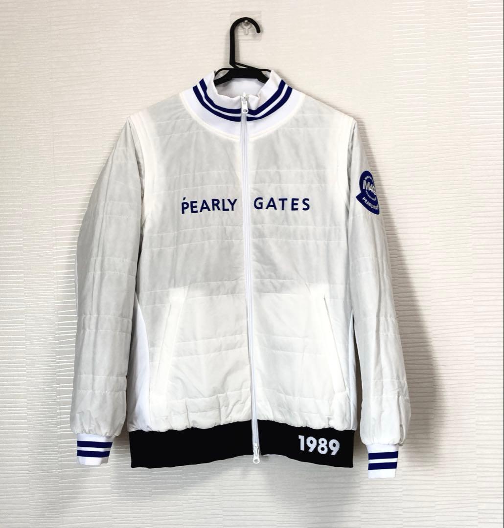 美品 パーリーゲイツ レディース 4WAY リバーシブル中綿ジャケット