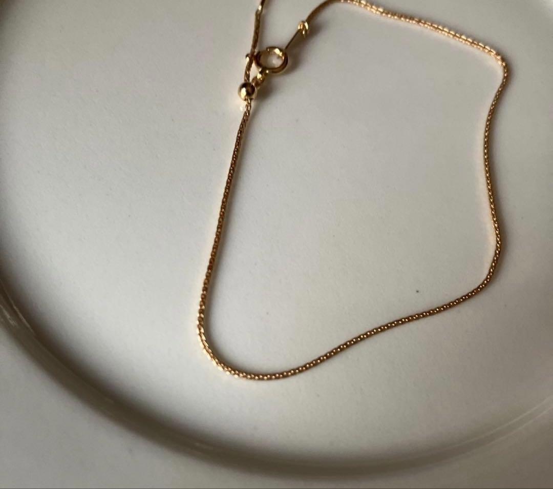 k18 ゴールドチェーンブレスレット