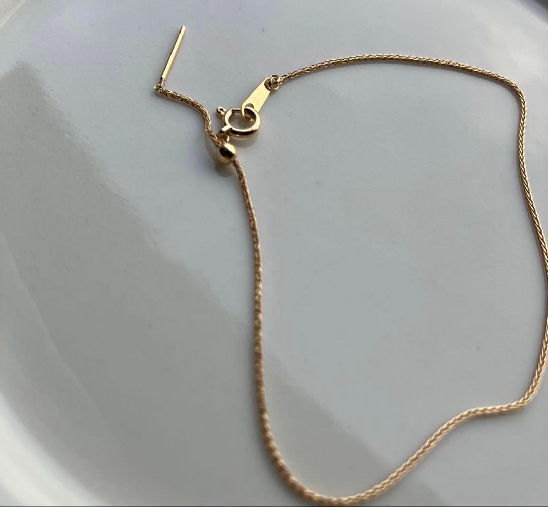 k18 ゴールドチェーンブレスレット