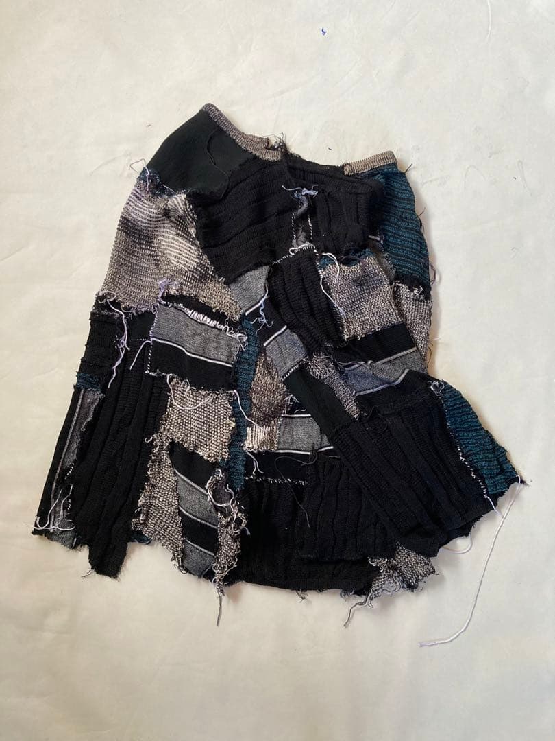 “Potlatch” パッチワーク・ジャケット 「Black Sun」