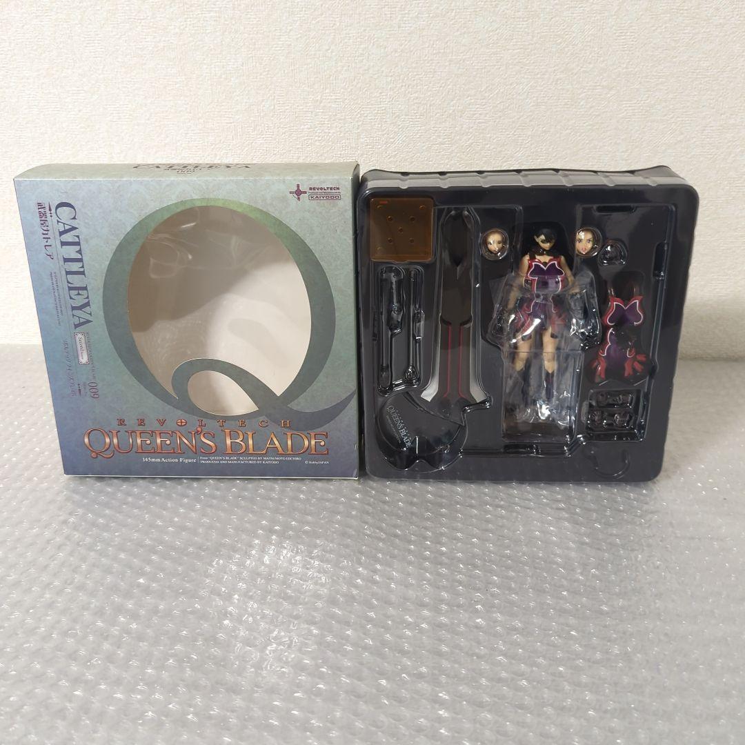 【現状品】リボルテック 武器屋カトレア クイーンズブレイド アクションフィギュア