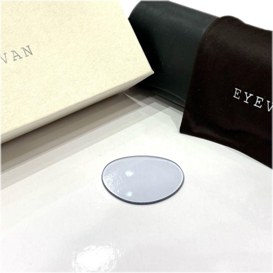【極美品】正規品 EYEVAN Conner 46 ブラック ライトブルーレンズ