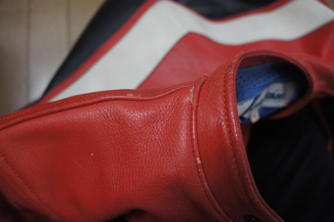 KUSHITANI　革つなぎ　Mサイズ　クシタニ　レザースーツ　セパレート