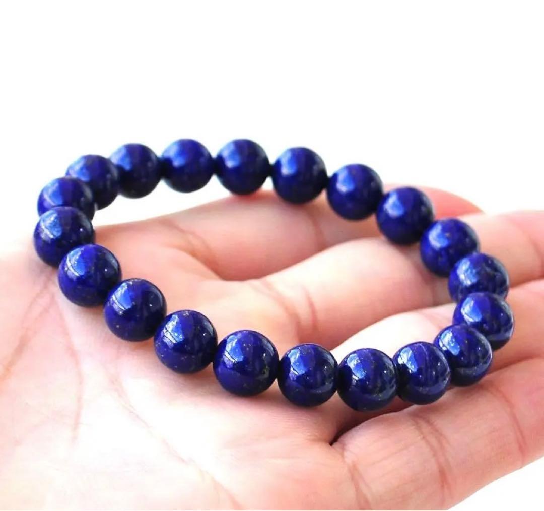 ☆超激レア!!☆完全別格品!!(宝石質)☆超極上ラピスラズリ☆ブレスレットSSA