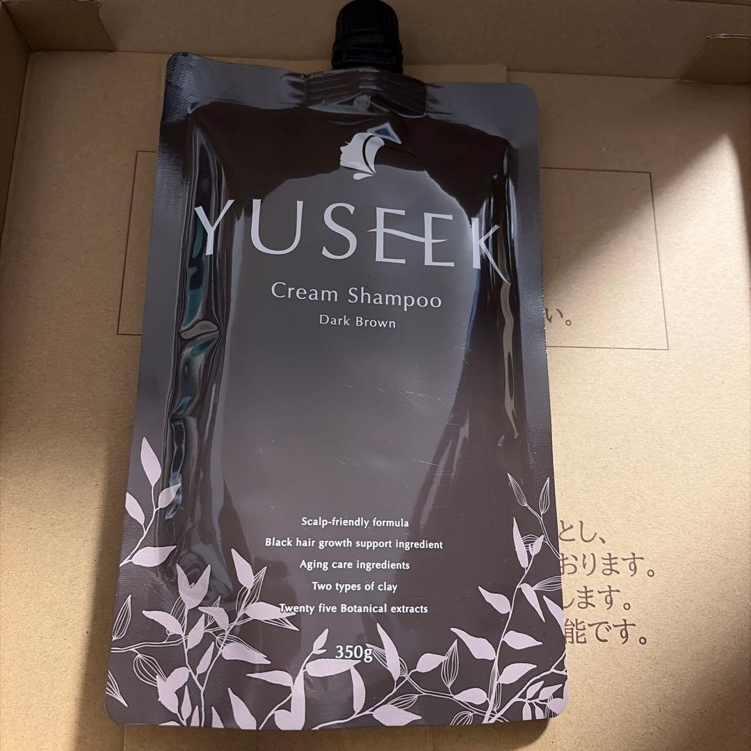 新品⭐︎YUSEEK Cream Shampoo ダークブラウン 350g - メルカリ