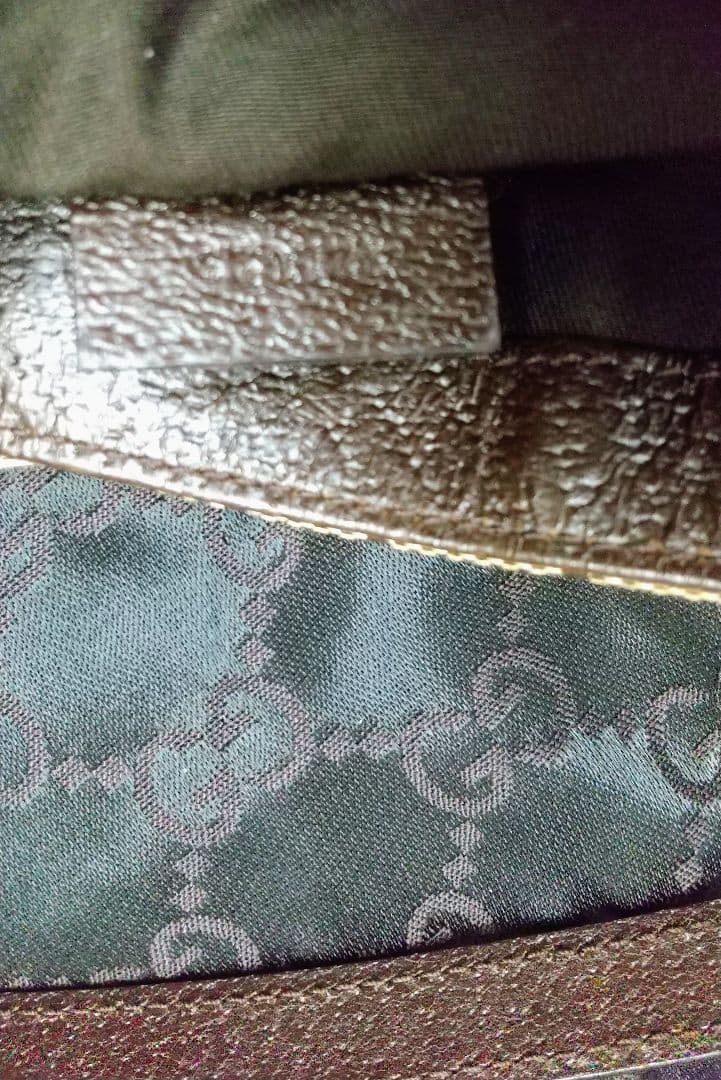 GUCCIグッチ２本手バッグ美品