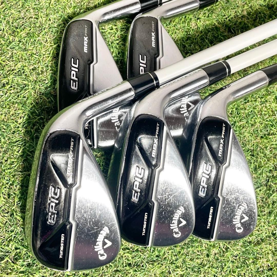 キャロウェイ エピックマックスファスト アイアンセット 5本 レディース L 右