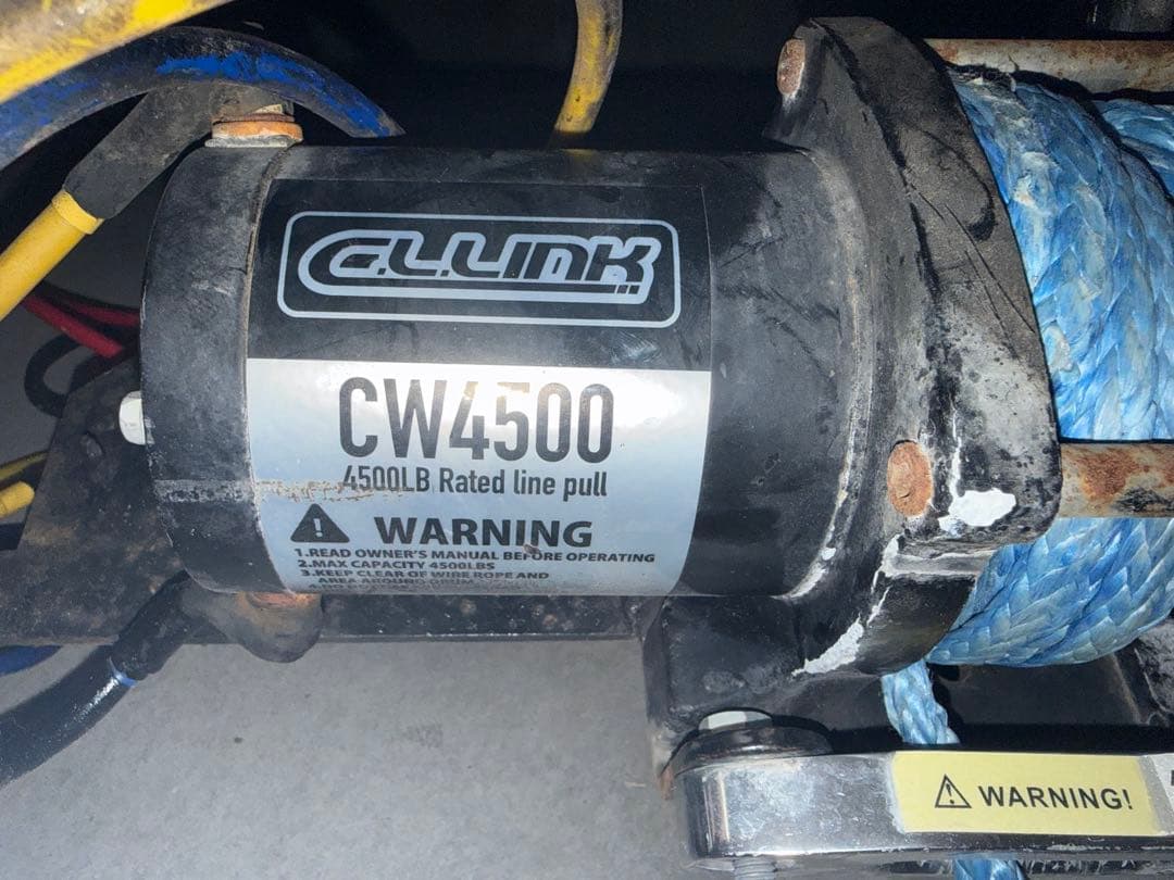 C.L.LINK CW4500 ウィンチ 4500LB