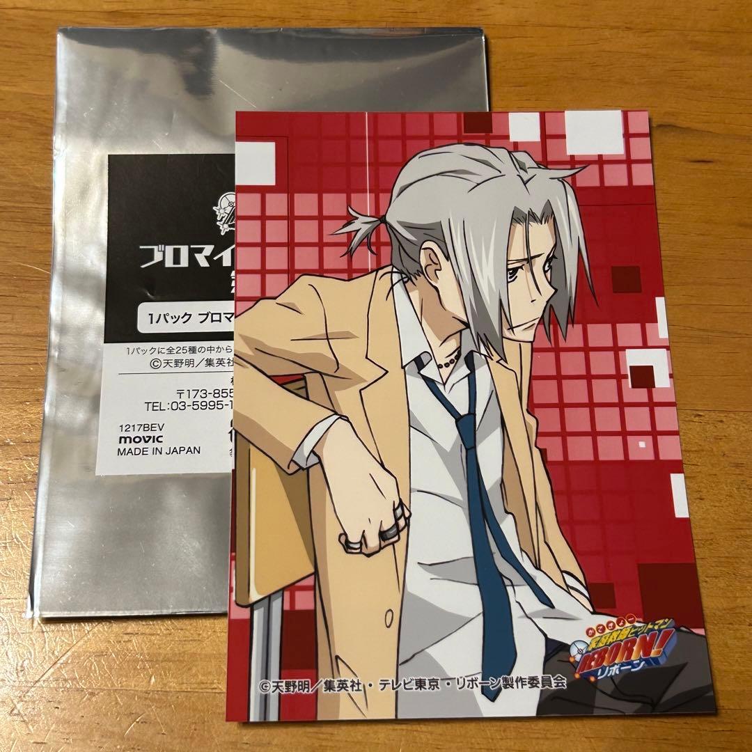 獄寺隼人(制服) 「家庭教師ヒットマンREBORN! ブロマイド JF2018